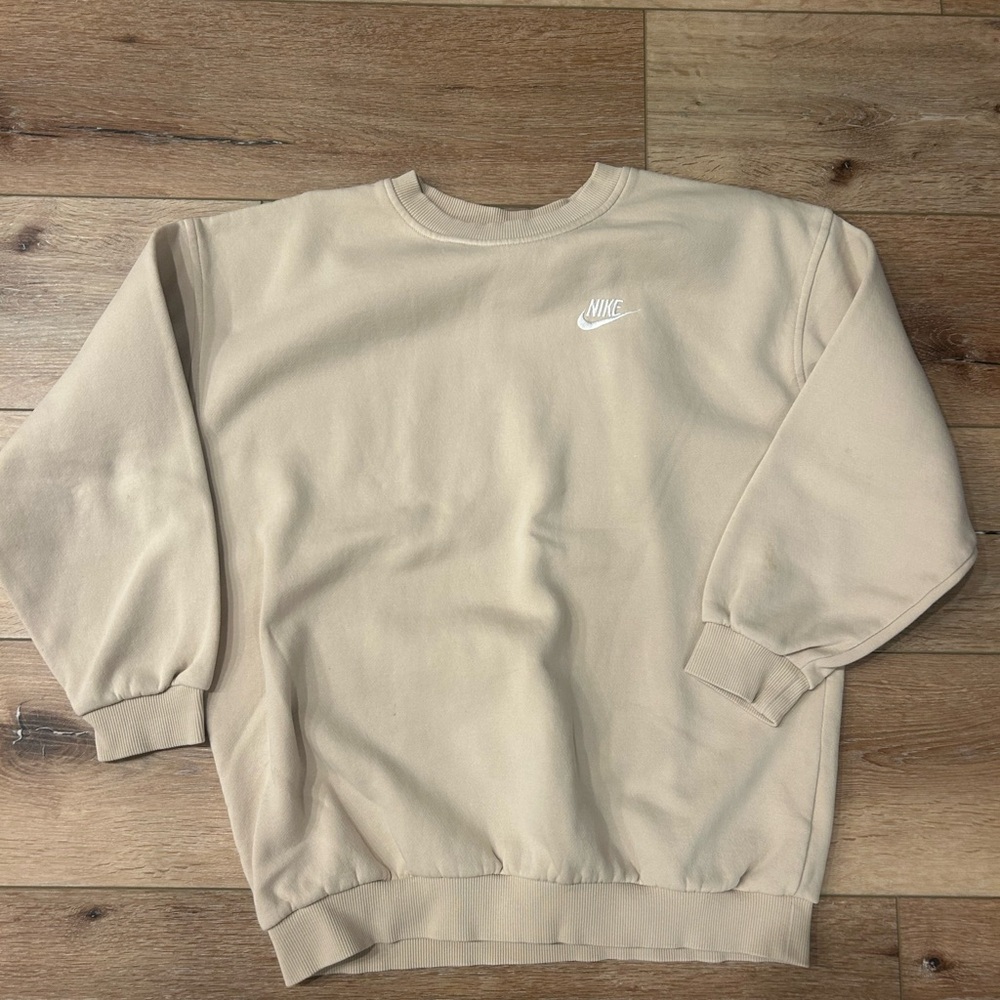 Nike Kid’s Cream Crewneck Sweater
